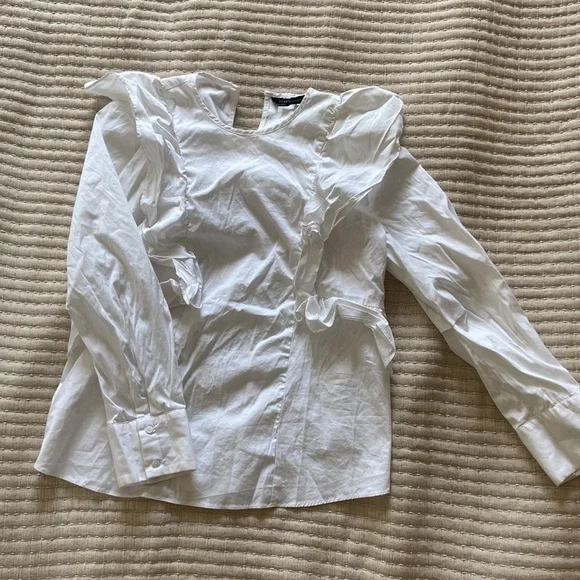 Zara Ruffle Blouse - Picture 4 of 8